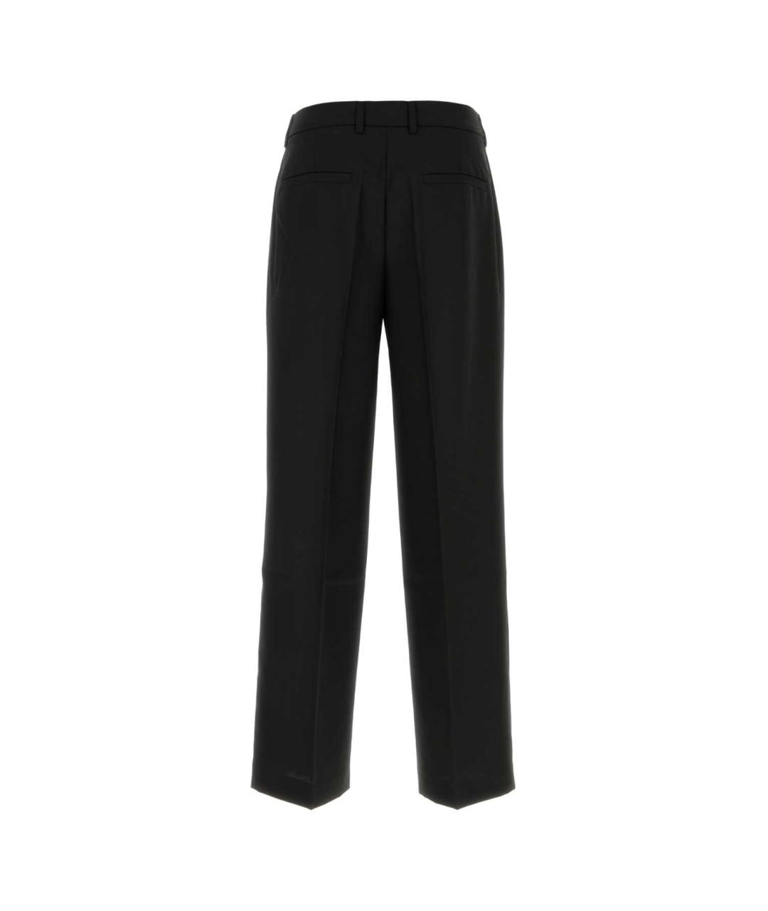 SEFR Черные полиэстеровые повседневные брюки, фото 2