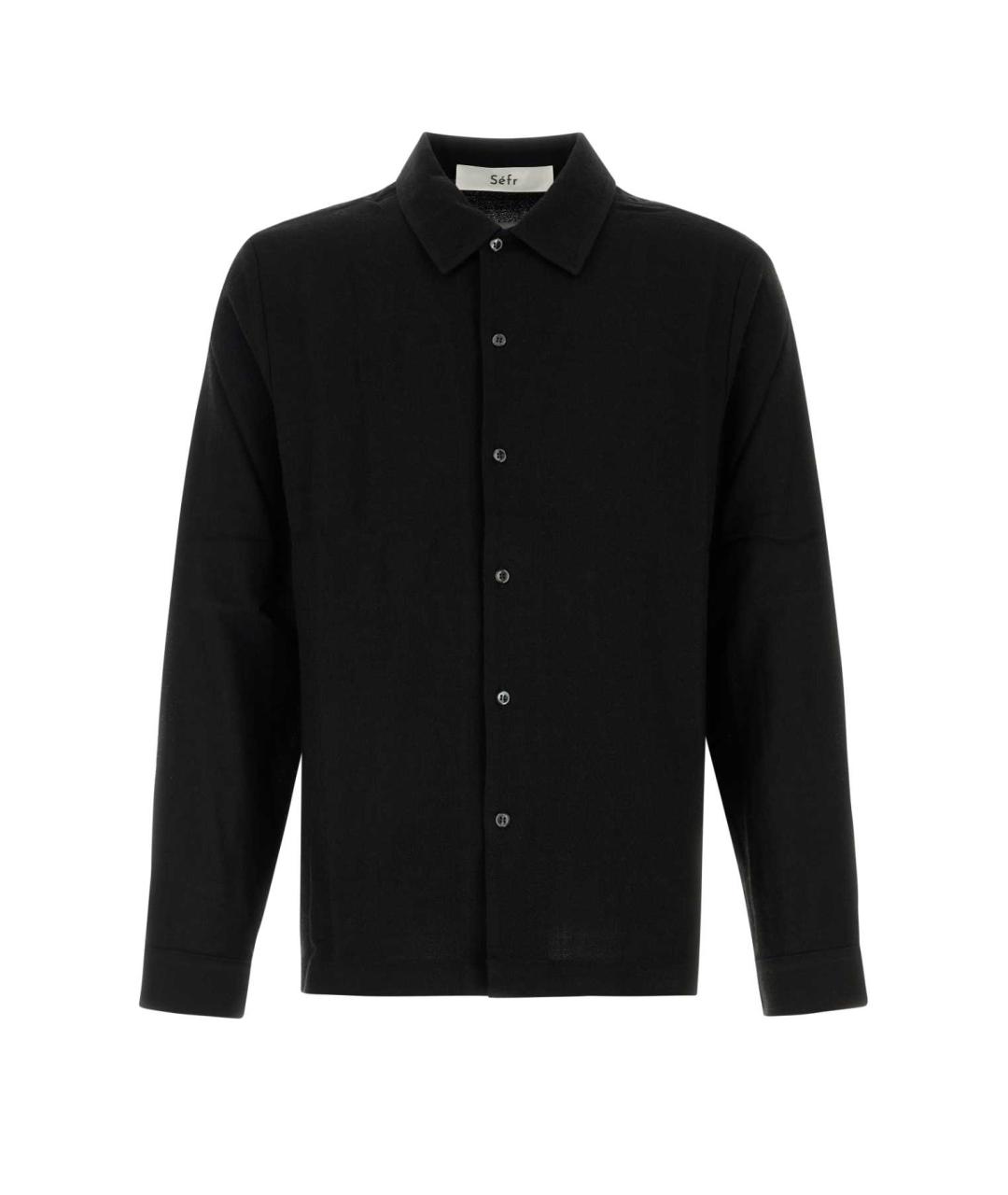 SEFR Черная кэжуал рубашка, фото 1