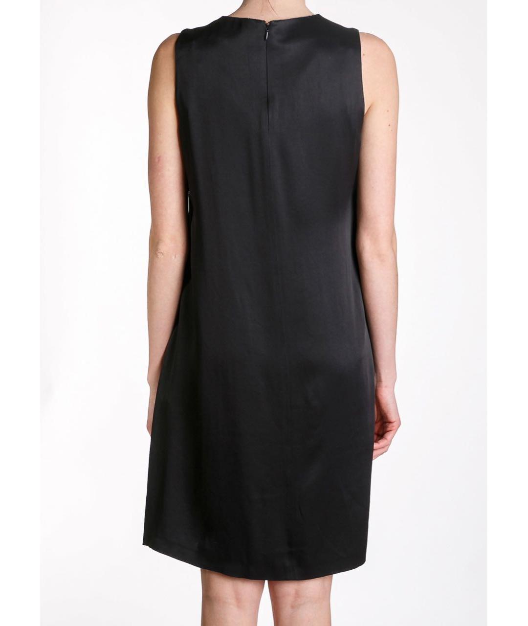 FABIANA FILIPPI Черное ацетатное повседневное платье, фото 5