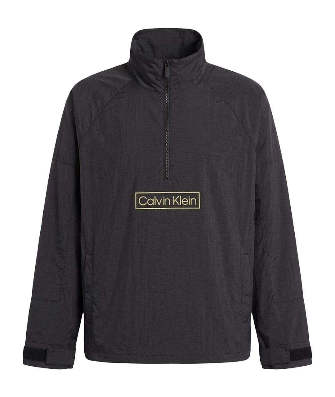 CALVIN KLEIN Черная полиамидовая куртка, фото 1