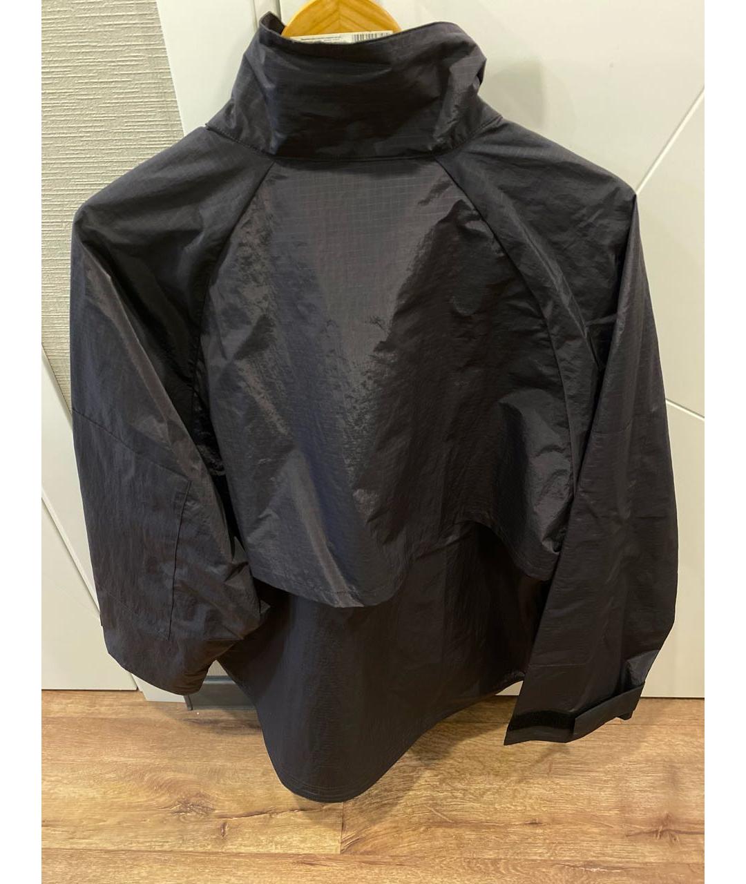 CALVIN KLEIN Черная полиамидовая куртка, фото 2