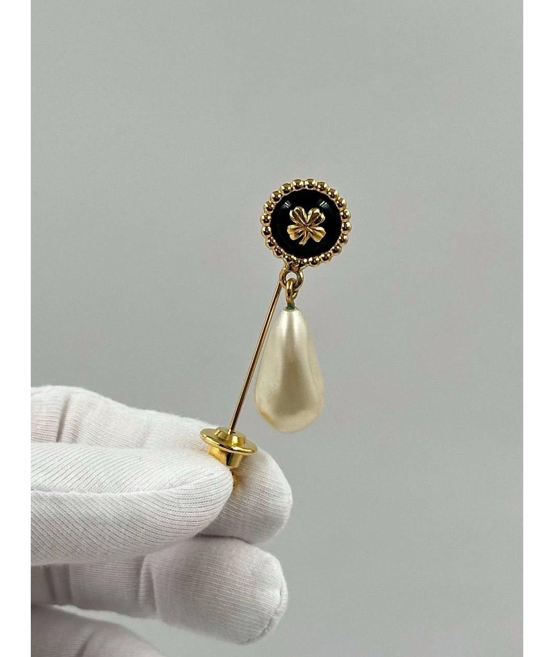 CHANEL Мульти позолоченная булавка / брошь, фото 2