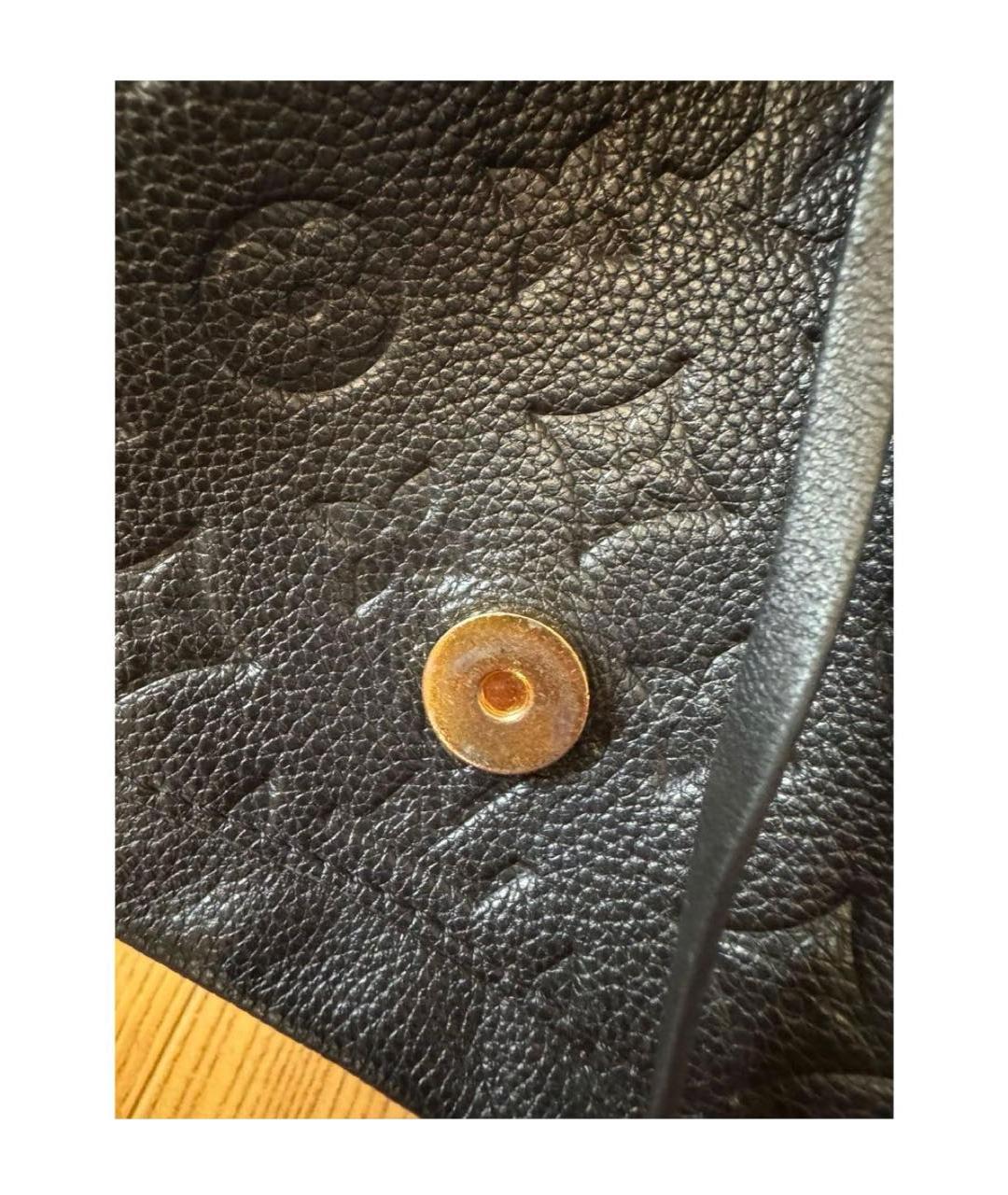 LOUIS VUITTON Черный кожаный рюкзак, фото 6