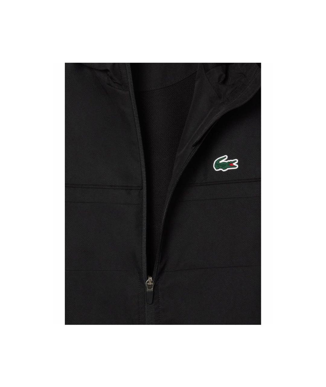 LACOSTE Черный полиэстеровый спортивный костюм, фото 2