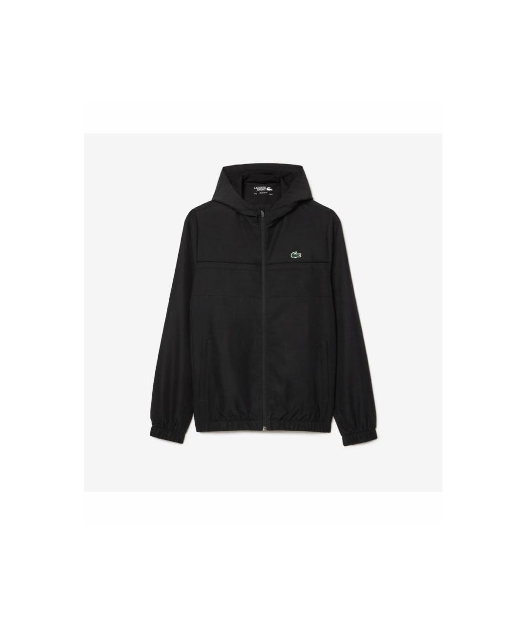 LACOSTE Черный полиэстеровый спортивный костюм, фото 8