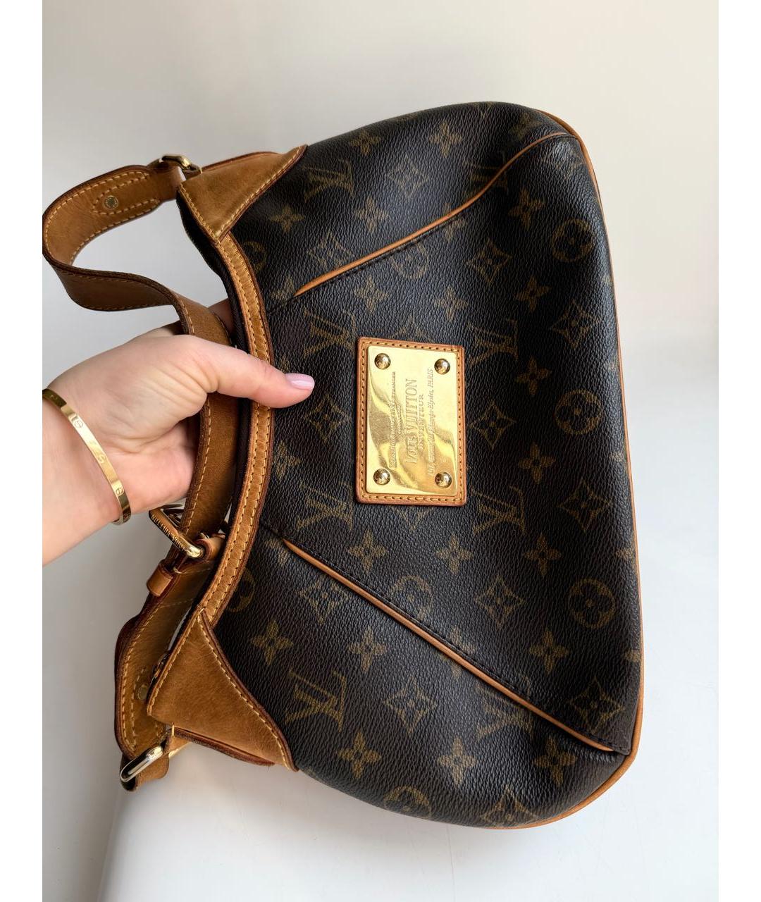 LOUIS VUITTON Коричневая сумка через плечо, фото 2