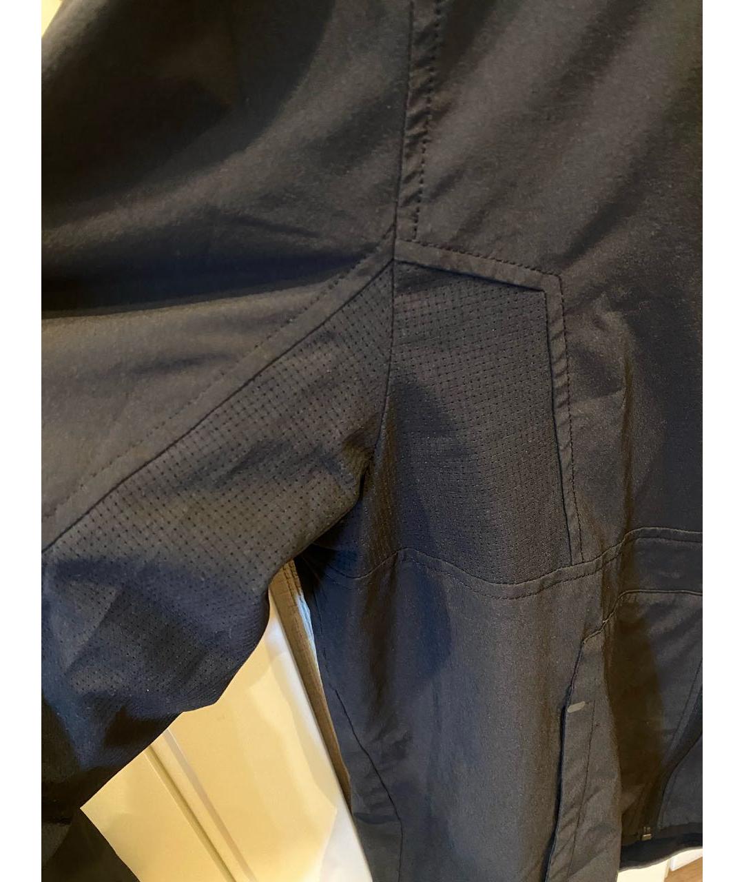 CALVIN KLEIN Черная полиэстеровая куртка, фото 6