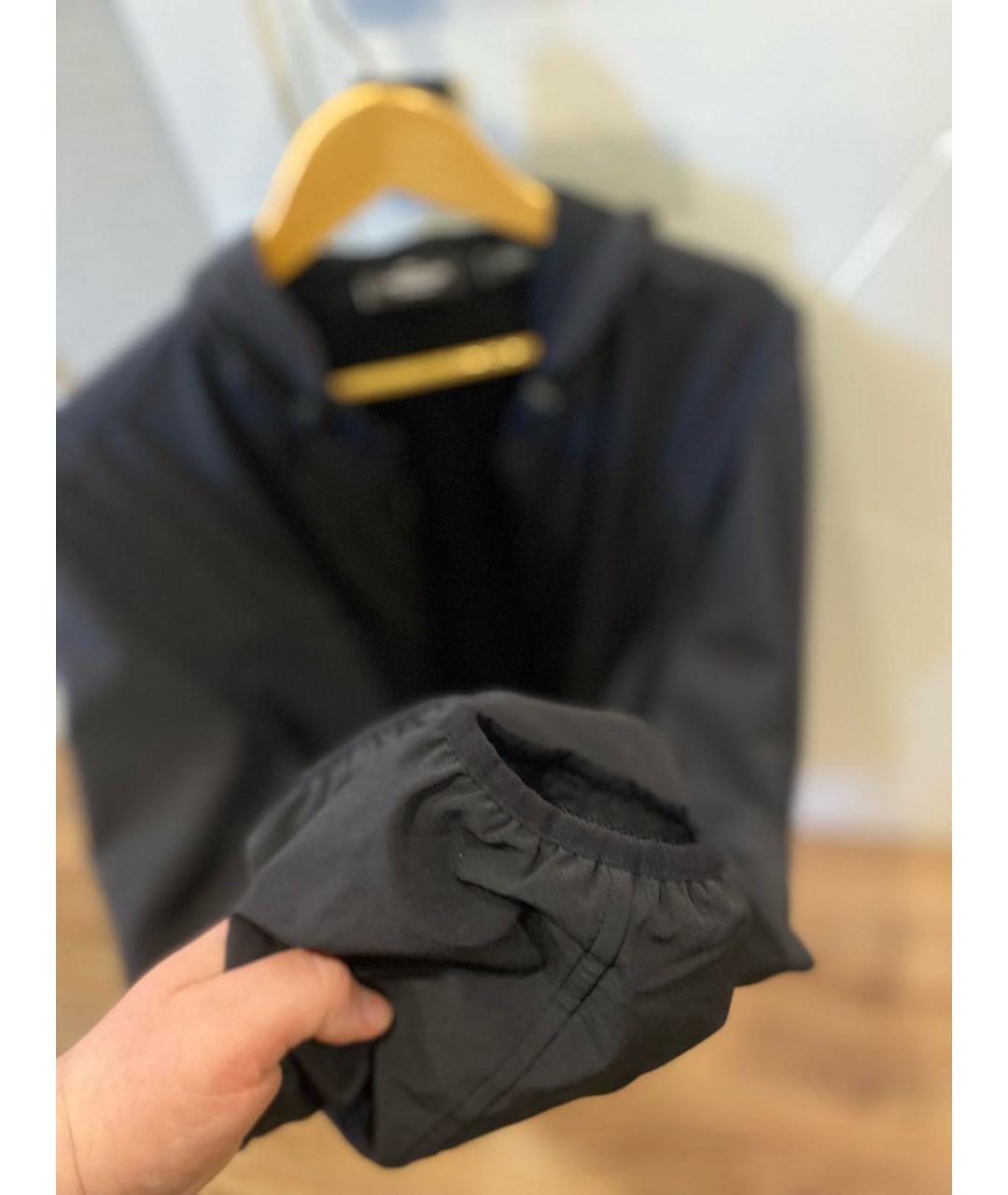 CALVIN KLEIN Черная полиэстеровая куртка, фото 5