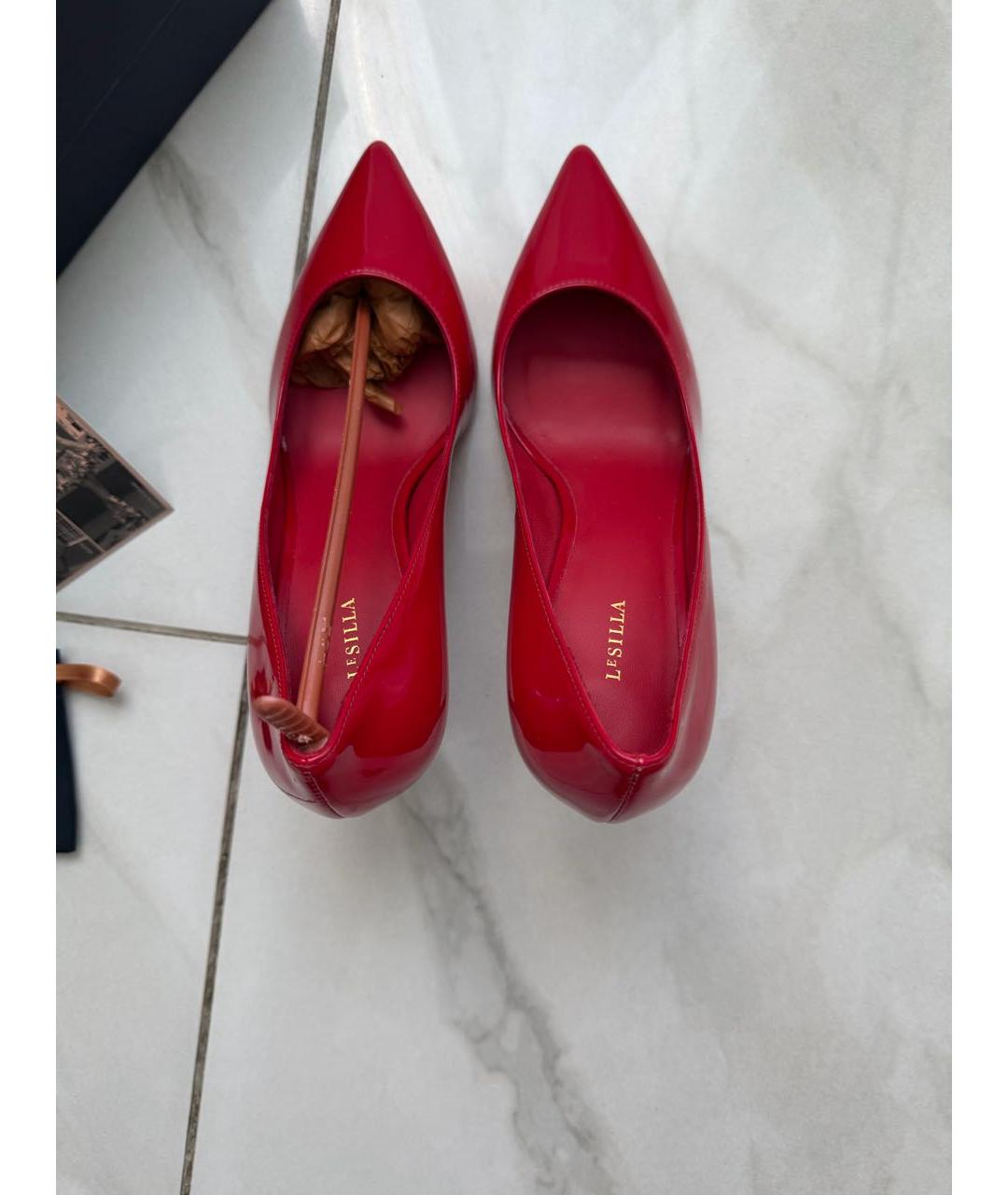 LE SILLA Красные туфли из лакированной кожи, фото 3