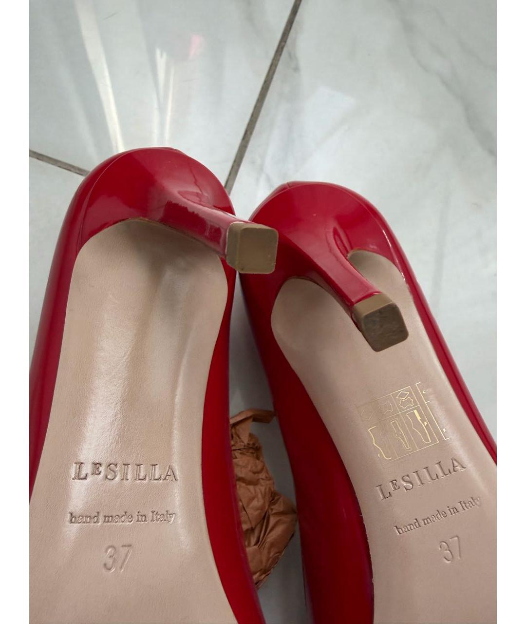 LE SILLA Красные туфли из лакированной кожи, фото 6