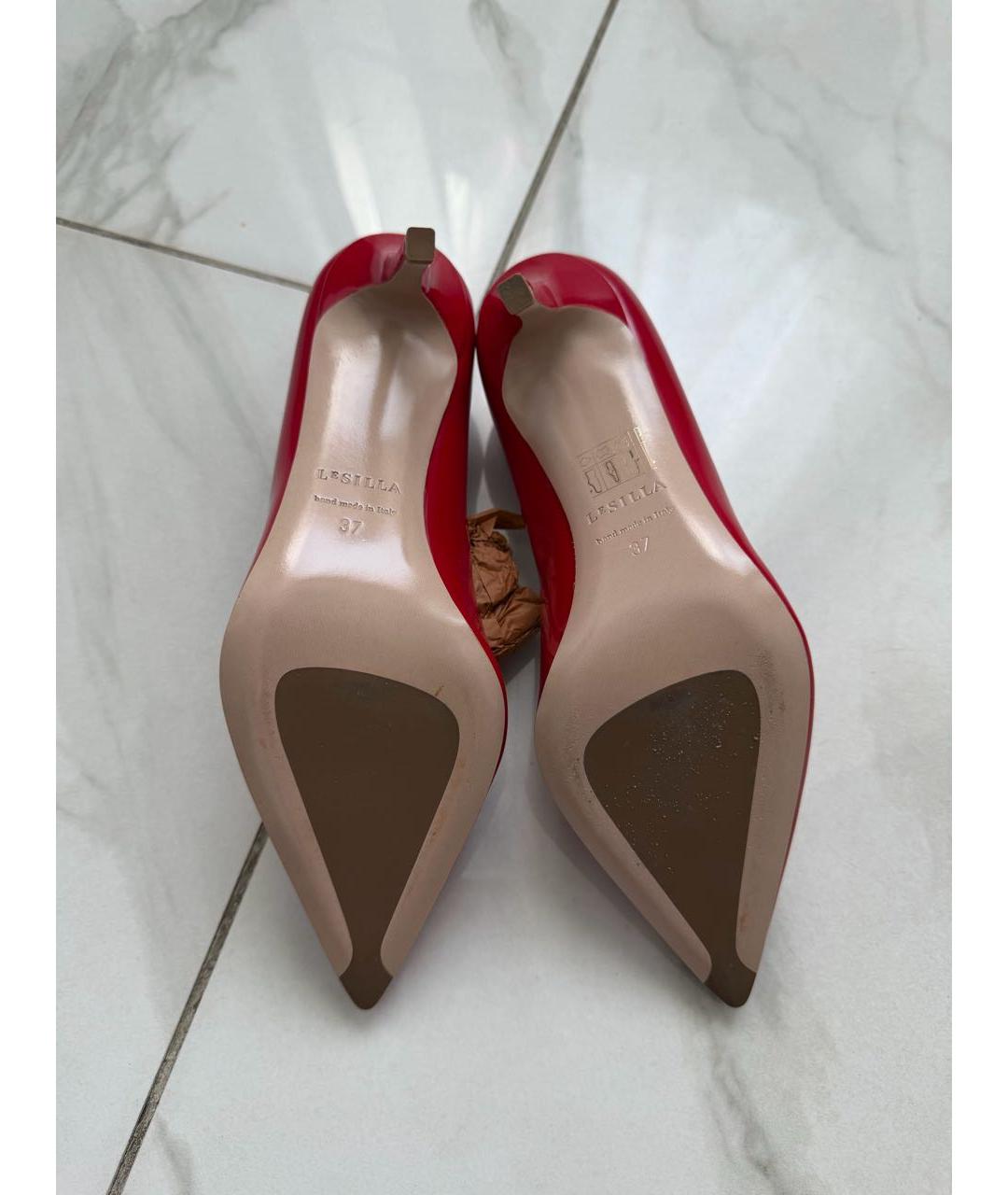 LE SILLA Красные туфли из лакированной кожи, фото 5