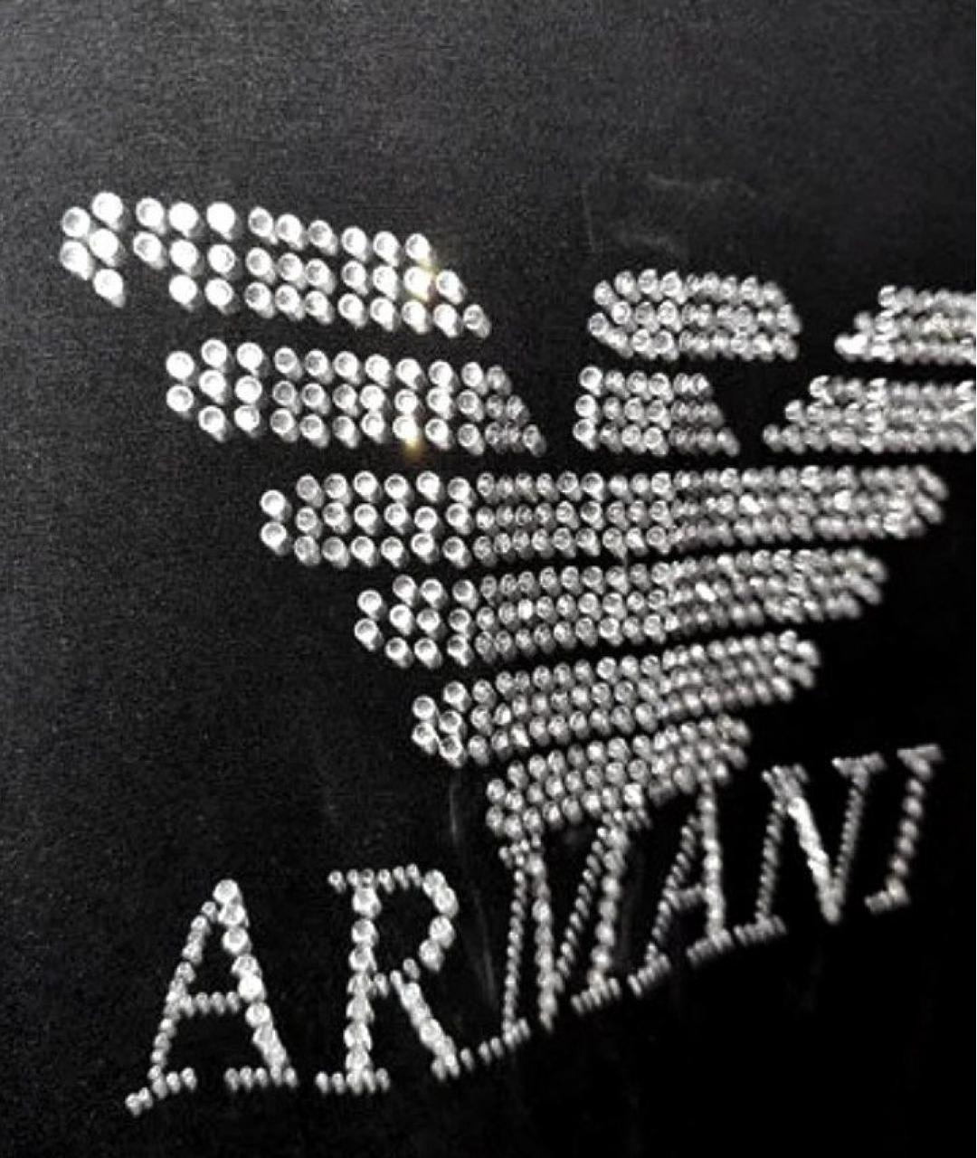 EMPORIO ARMANI Черная хлопковая футболка, фото 3