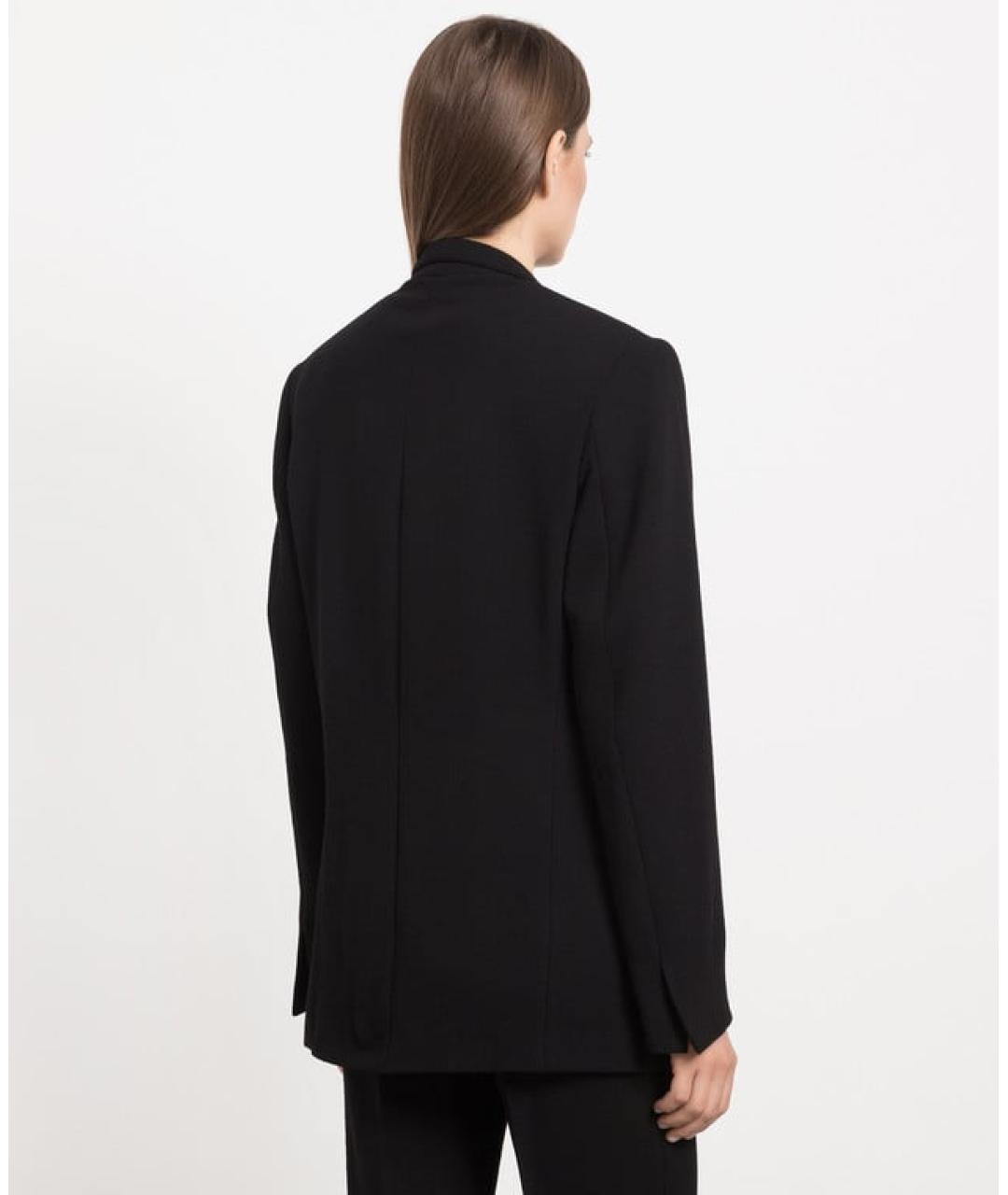 DAVID KOMA Черный шерстяной жакет/пиджак, фото 4