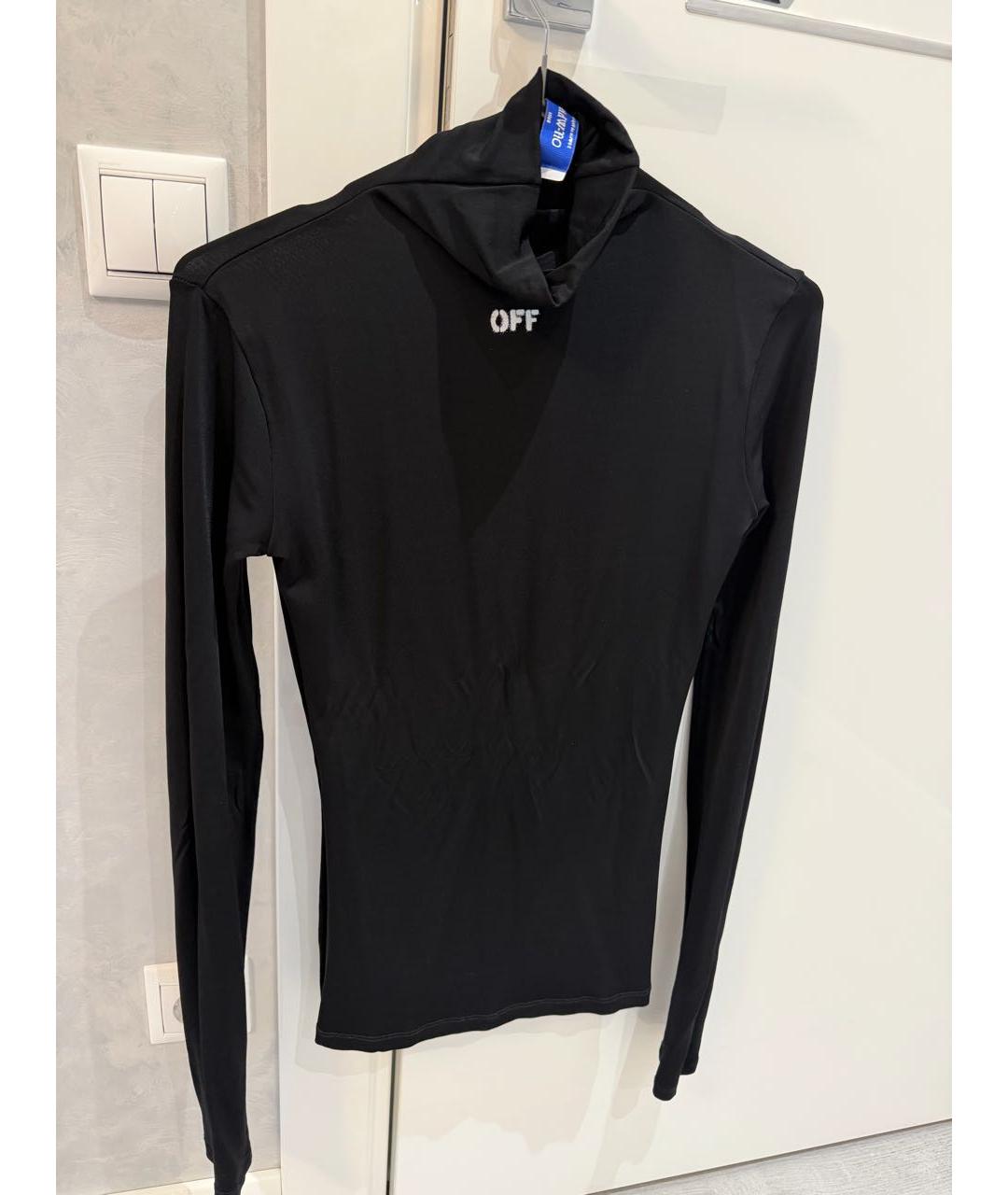 OFF-WHITE Черная водолазка, фото 5