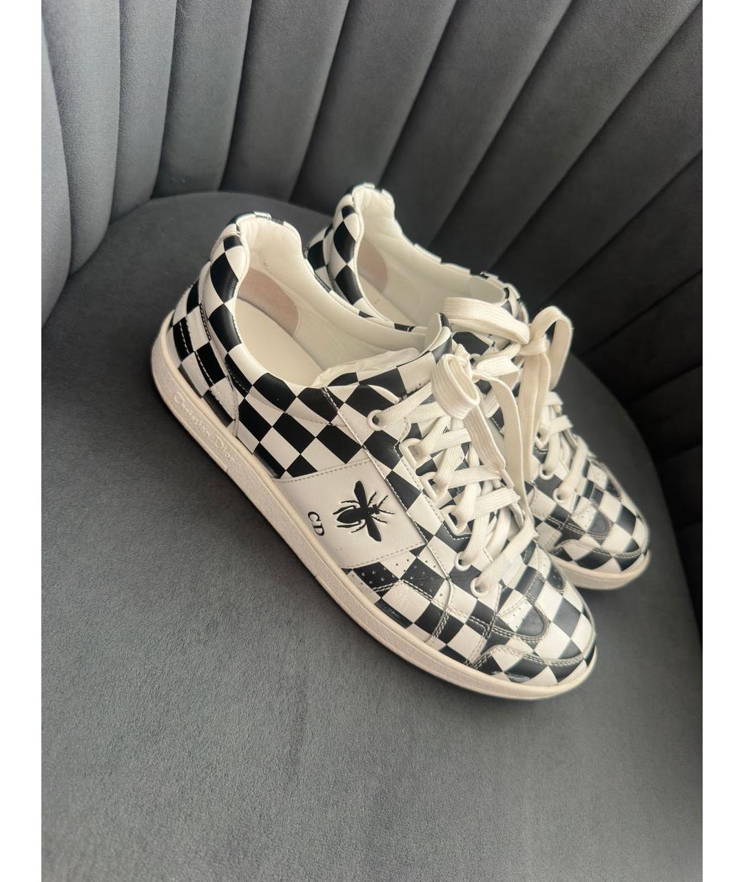 CHRISTIAN DIOR Белые кожаные кеды, фото 7