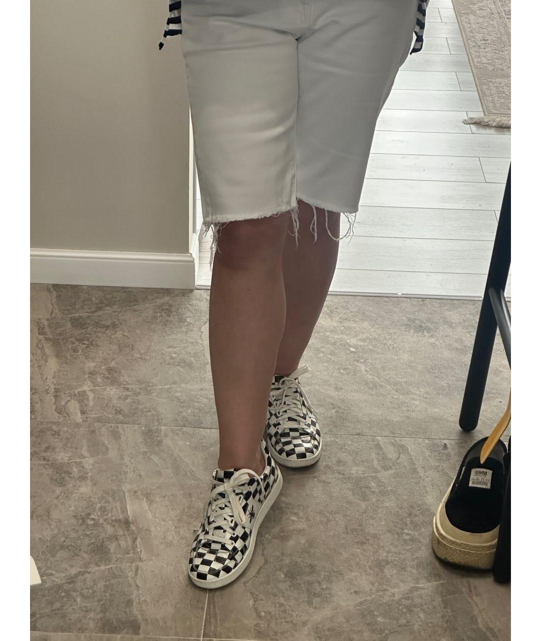 CHRISTIAN DIOR Белые кожаные кеды, фото 5