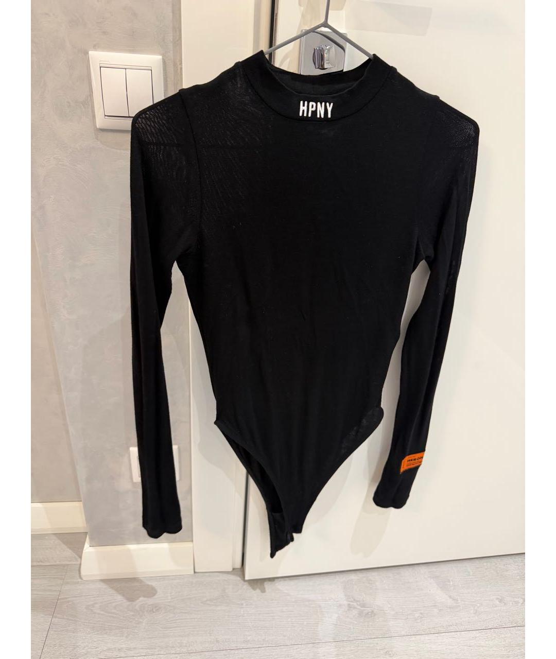 HERON PRESTON Черная водолазка, фото 5