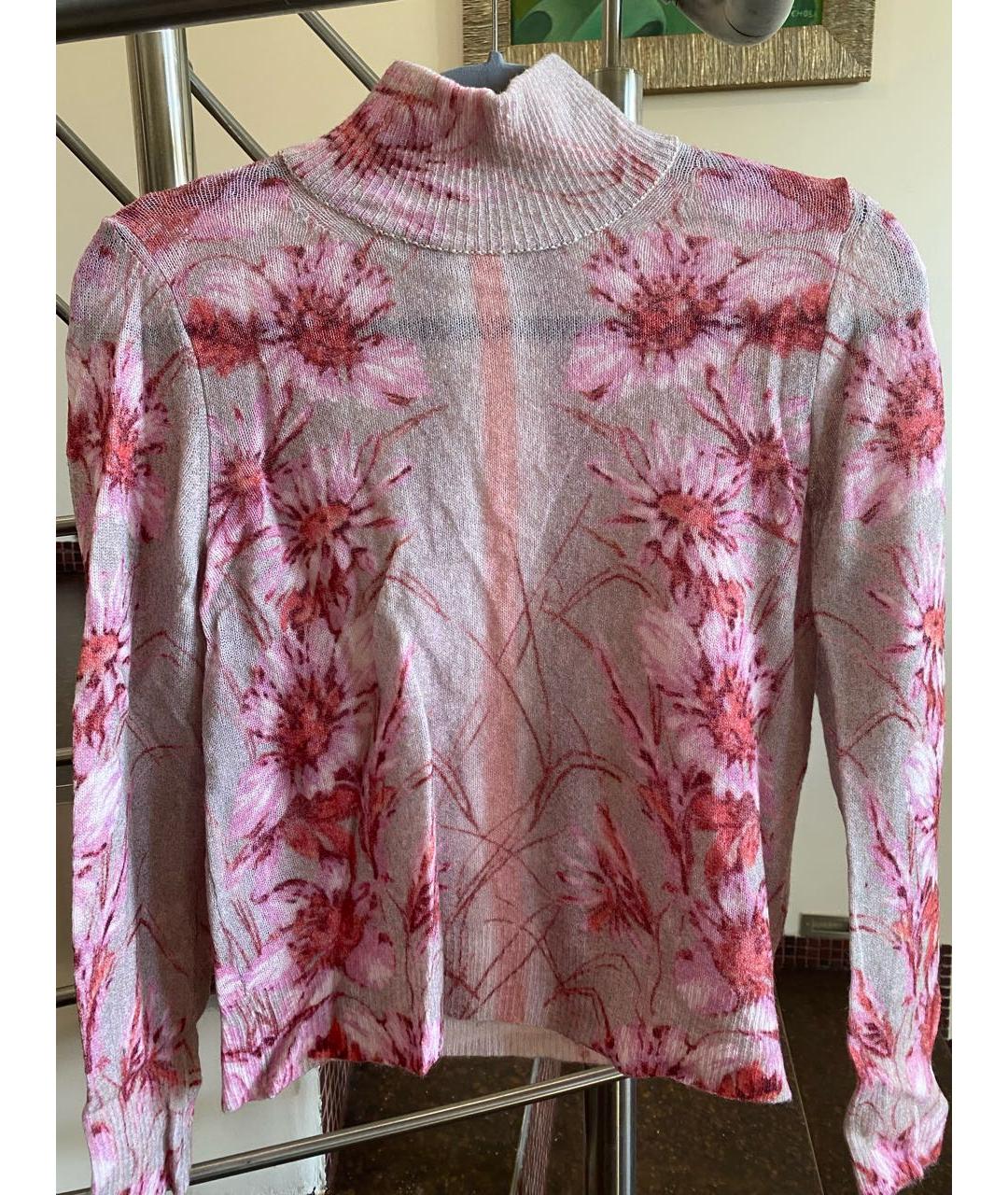 BLUMARINE Коралловая шерстяная водолазка, фото 5