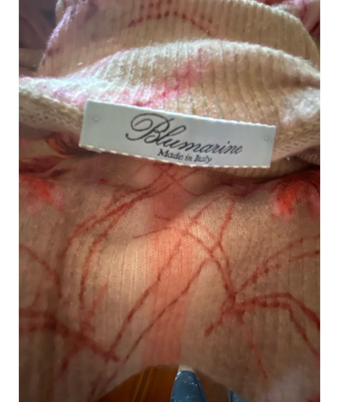 BLUMARINE Коралловая шерстяная водолазка, фото 3