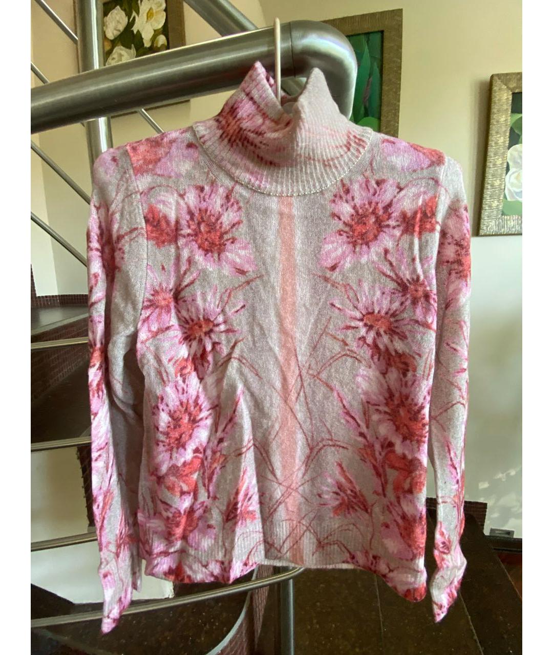 BLUMARINE Коралловая шерстяная водолазка, фото 2