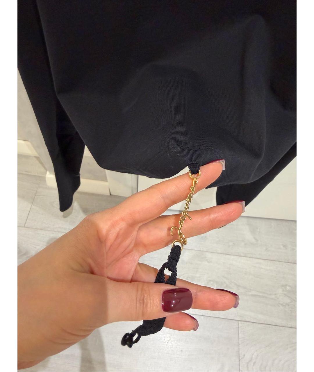 JACQUEMUS Черный хлопковый джемпер / свитер, фото 2