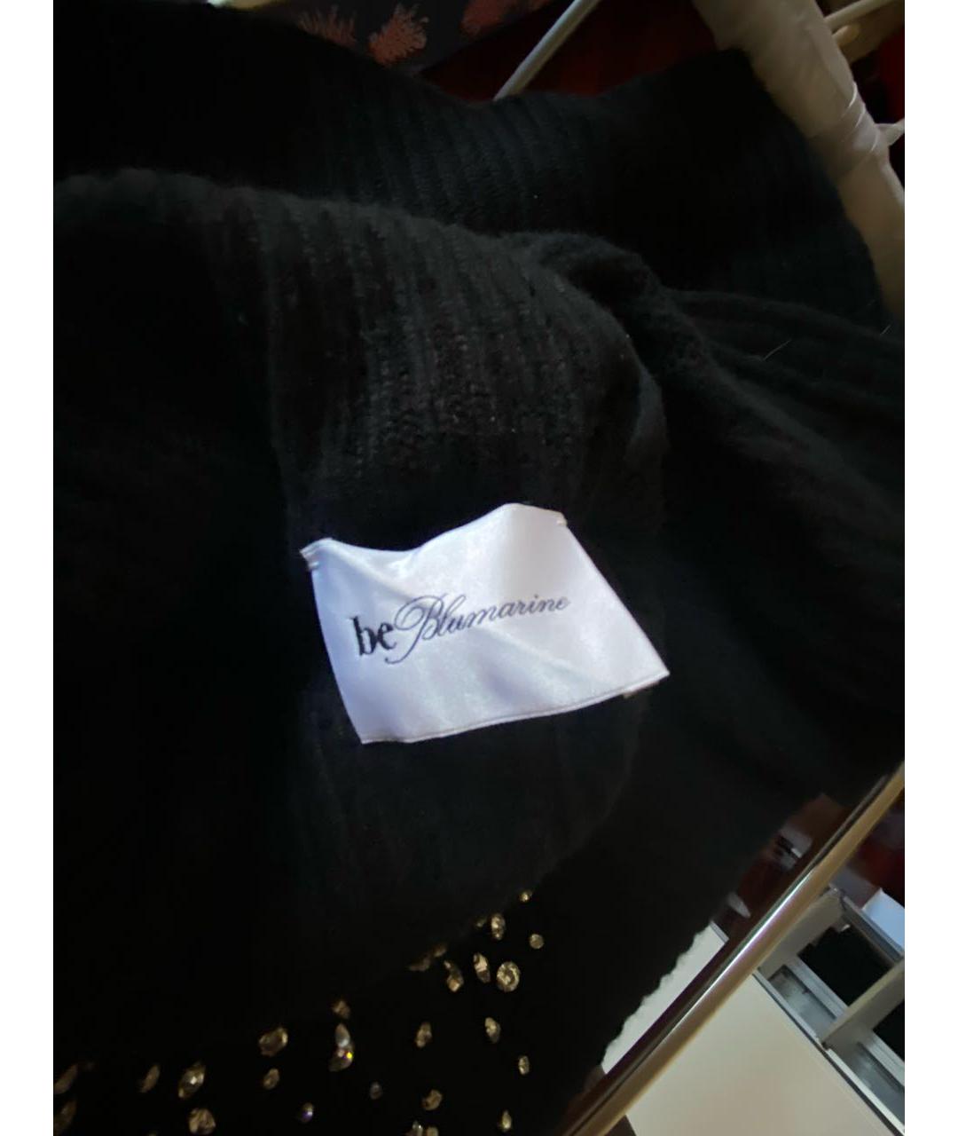 BLUMARINE Черный шерстяной джемпер / свитер, фото 3