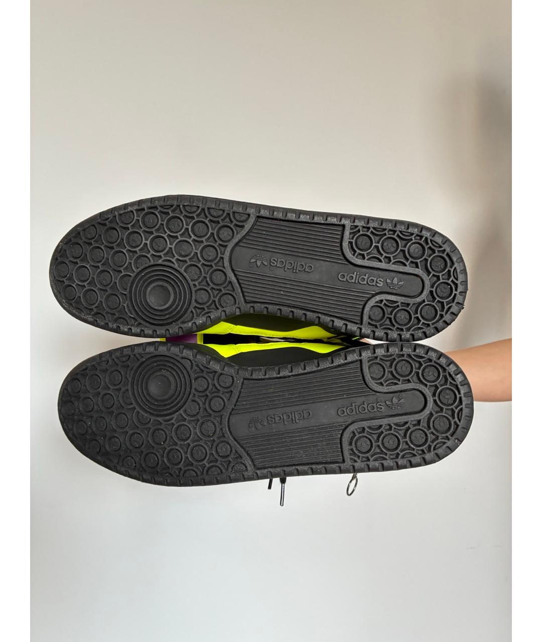 ADIDAS Мульти кожаные высокие кроссовки / кеды, фото 5