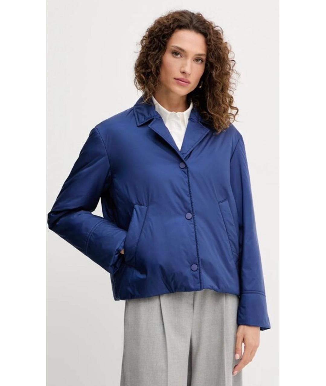 MAX MARA Синяя куртка, фото 8