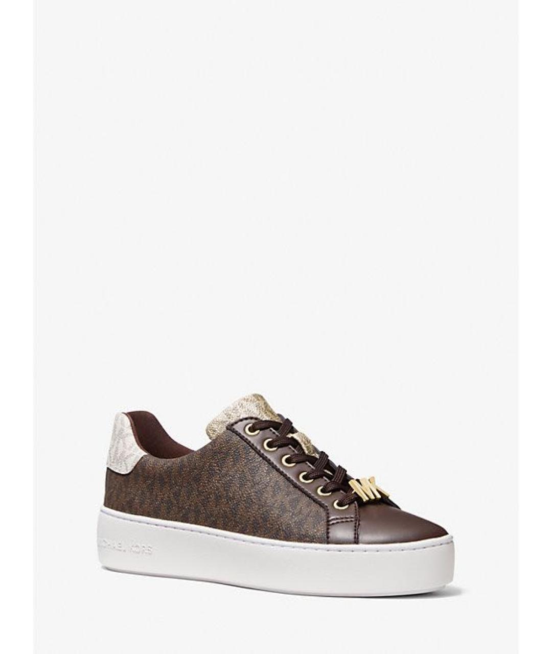 MICHAEL KORS Коричневые кеды, фото 8