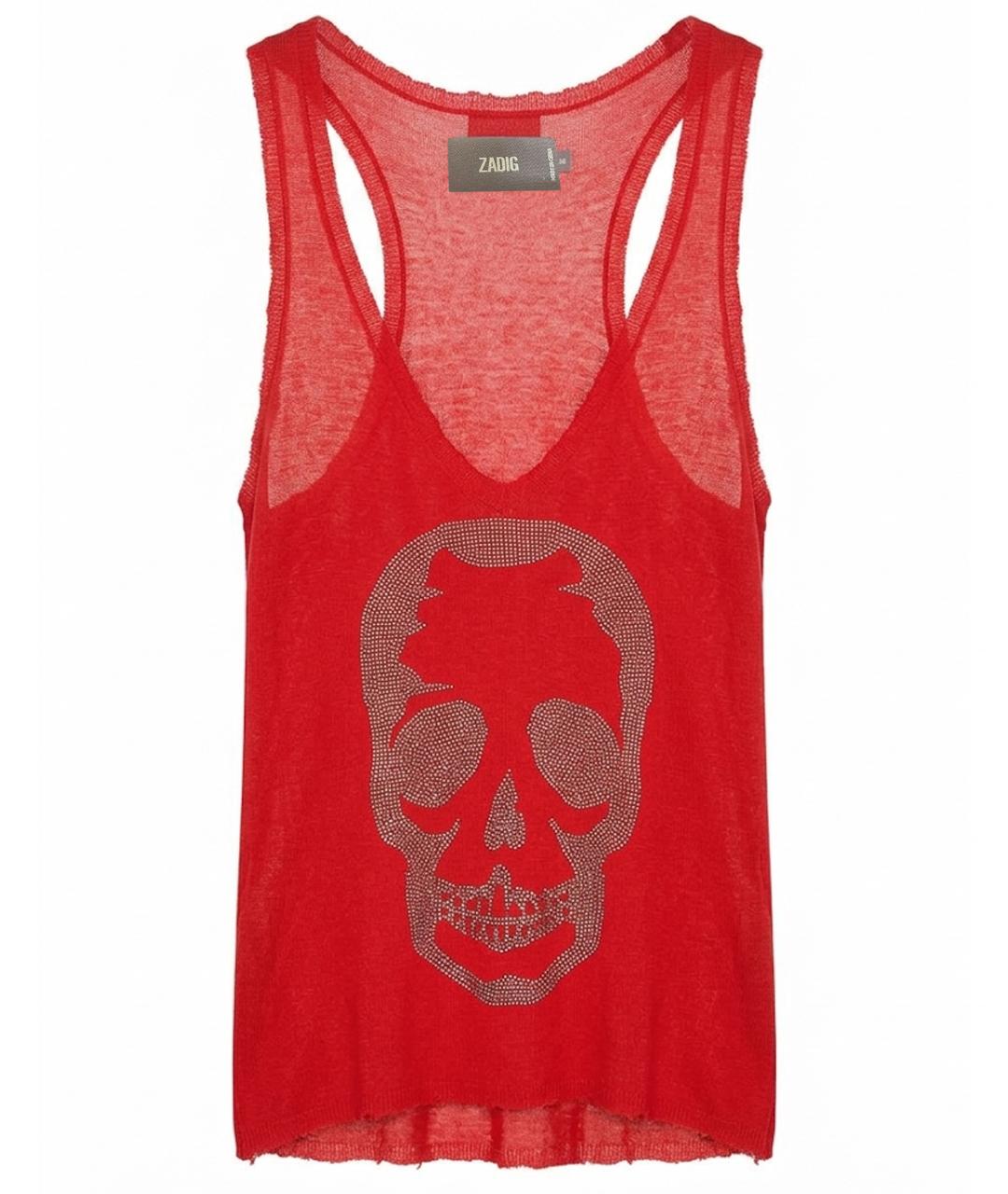 ZADIG & VOLTAIRE Красная майка, фото 1