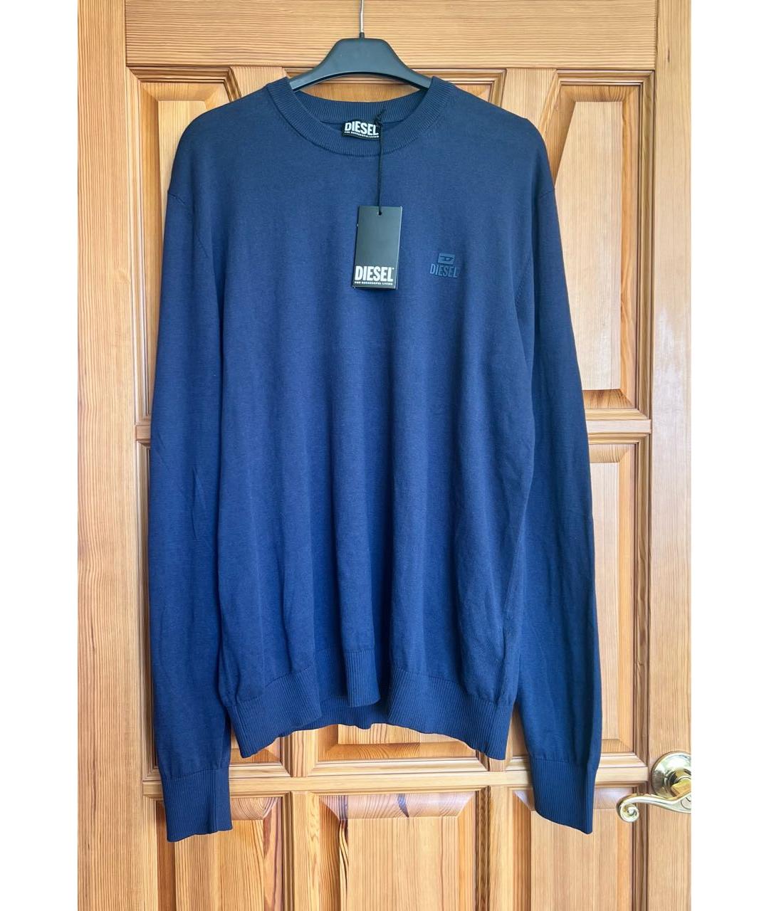 DIESEL Синий джемпер / свитер, фото 4