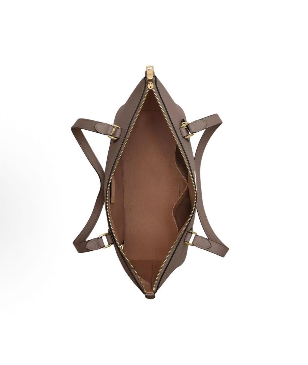 COACH Коричневая сумка тоут, фото 3