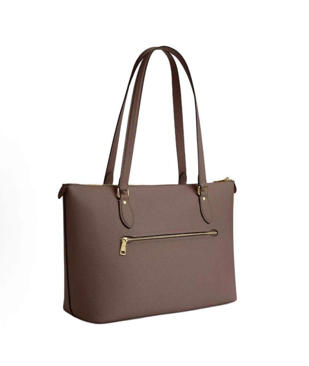 COACH Коричневая сумка тоут, фото 2