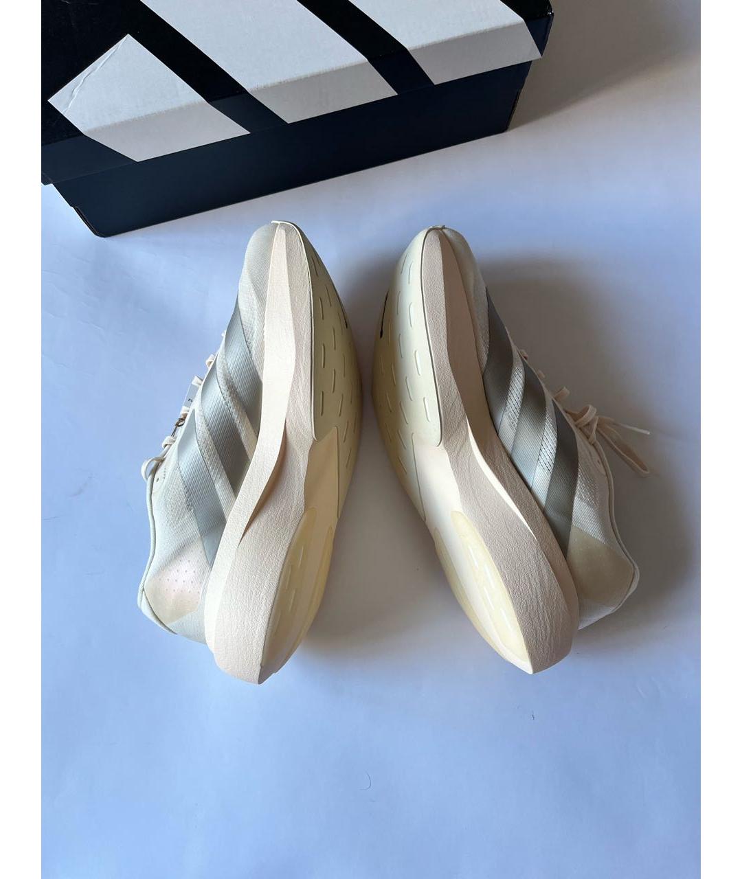 ADIDAS Бежевые синтетические низкие кроссовки / кеды, фото 5