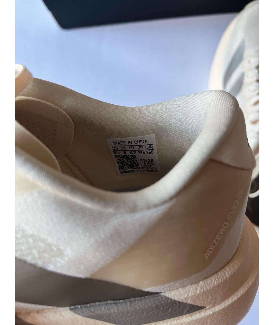 ADIDAS Бежевые синтетические низкие кроссовки / кеды, фото 7