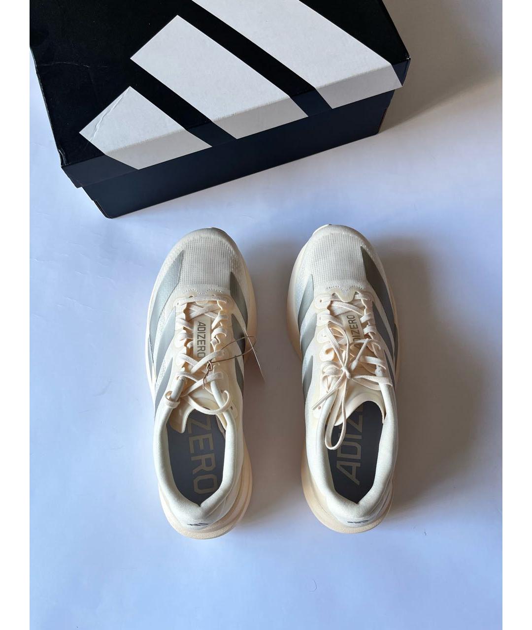 ADIDAS Бежевые синтетические низкие кроссовки / кеды, фото 3