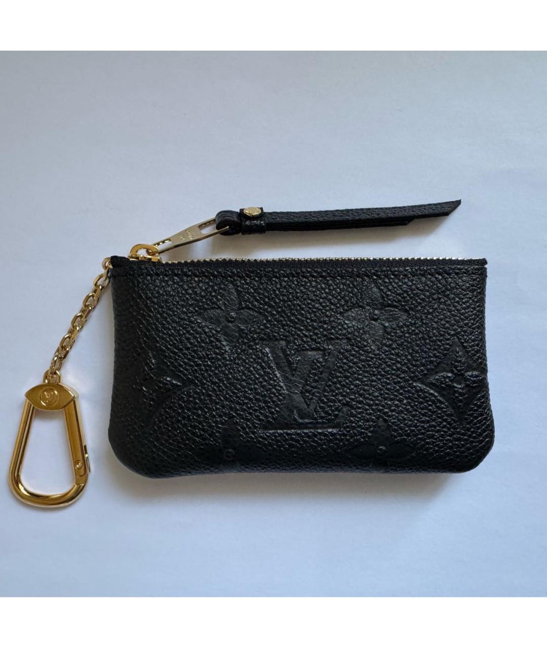 LOUIS VUITTON Черная ключница, фото 2