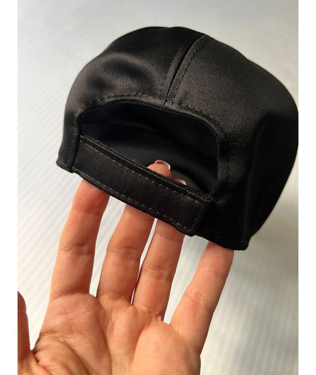 CHANEL Черная кепка, фото 4