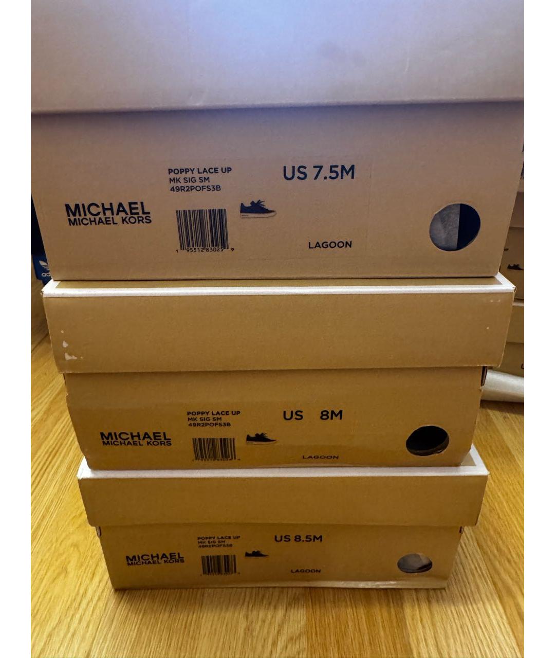 MICHAEL KORS Коричневые кеды, фото 6