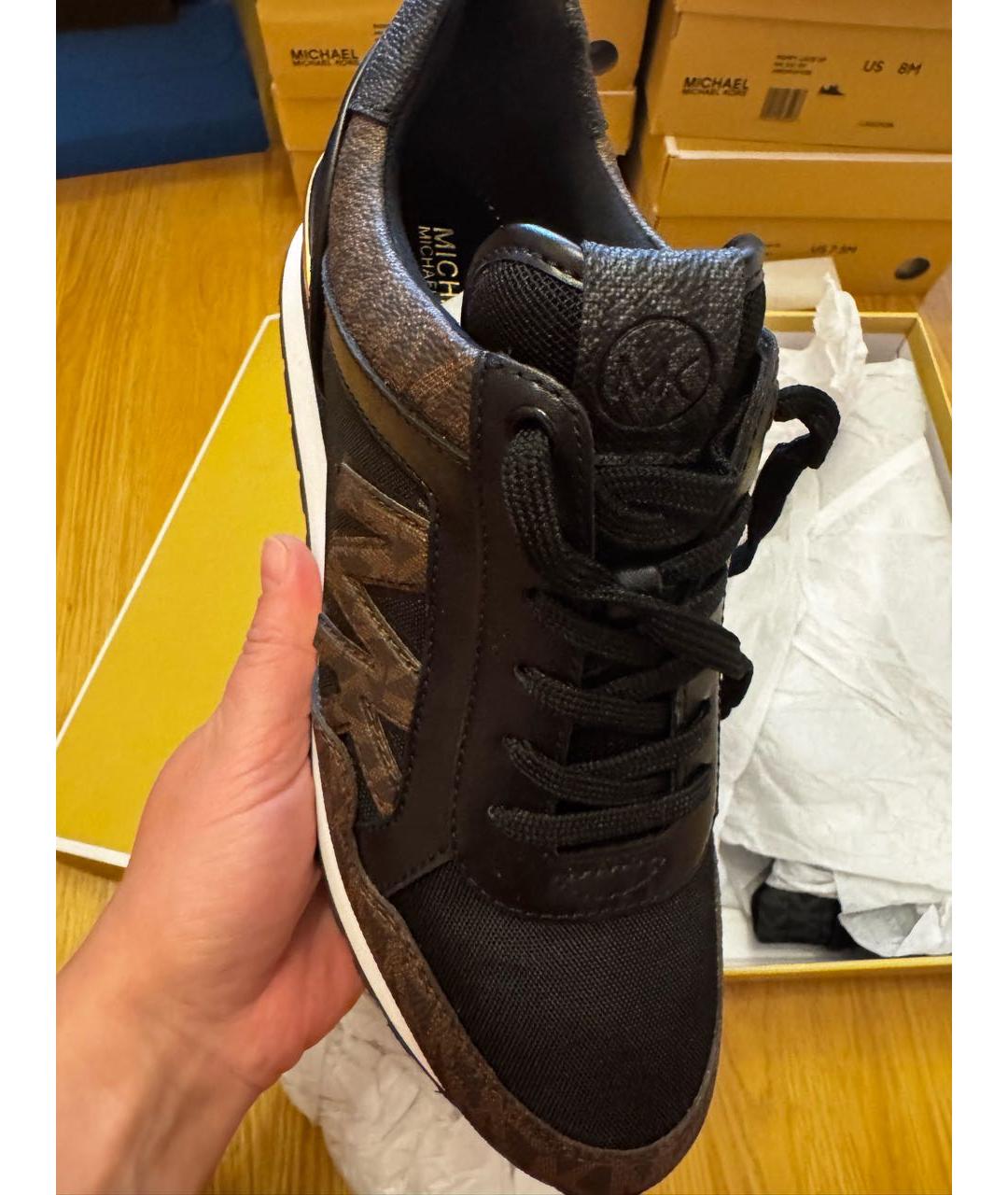 MICHAEL KORS Коричневые кроссовки, фото 3