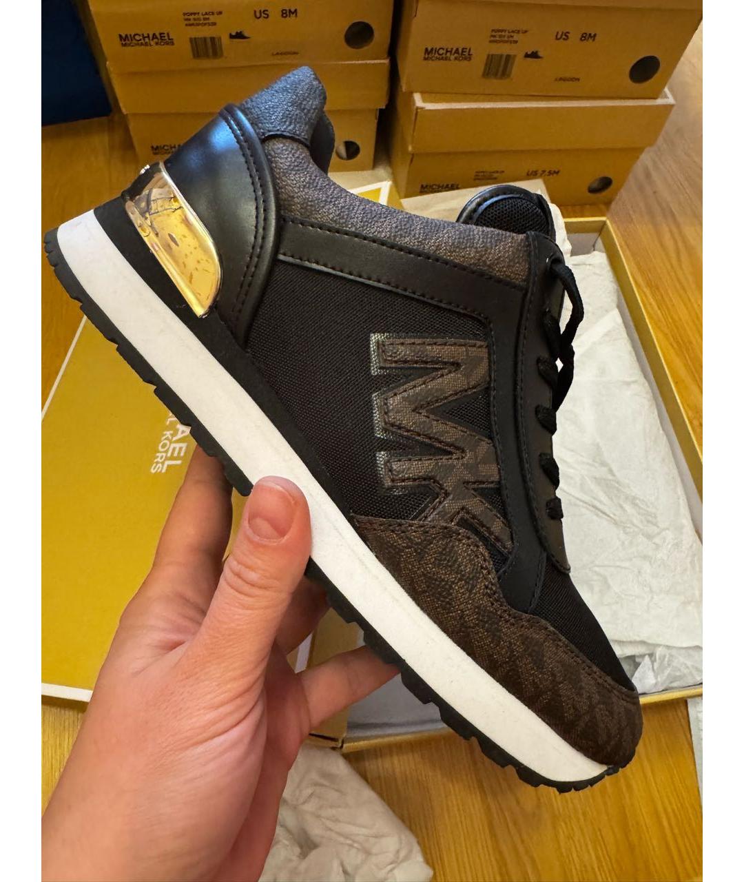 MICHAEL KORS Коричневые кроссовки, фото 2