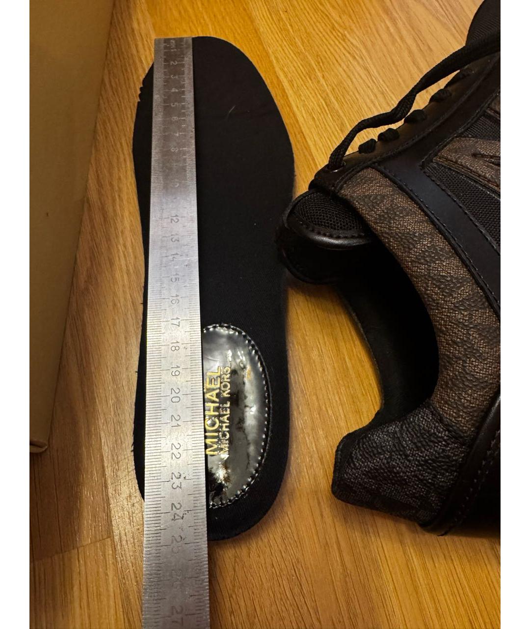 MICHAEL KORS Коричневые кроссовки, фото 5