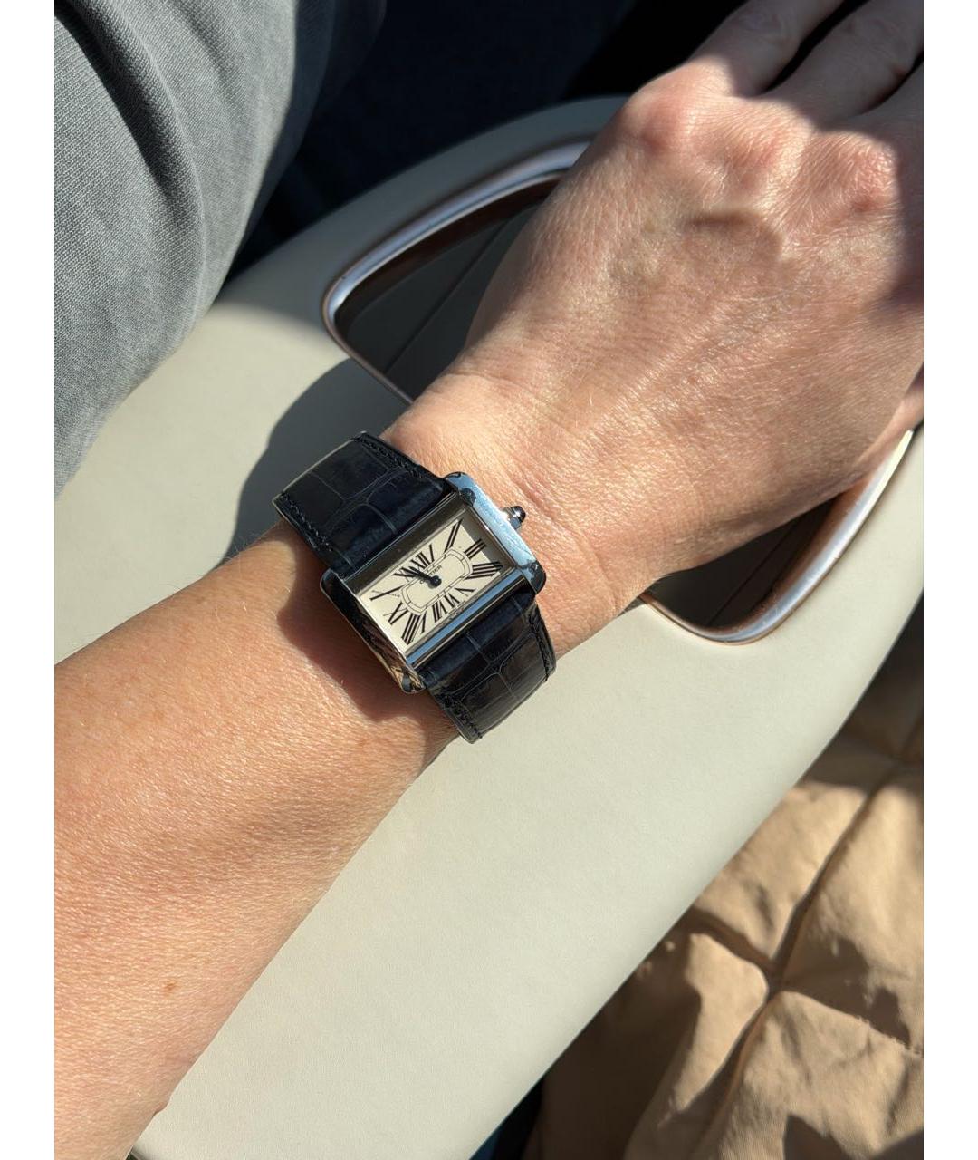 CARTIER Серебряные металлические часы, фото 4