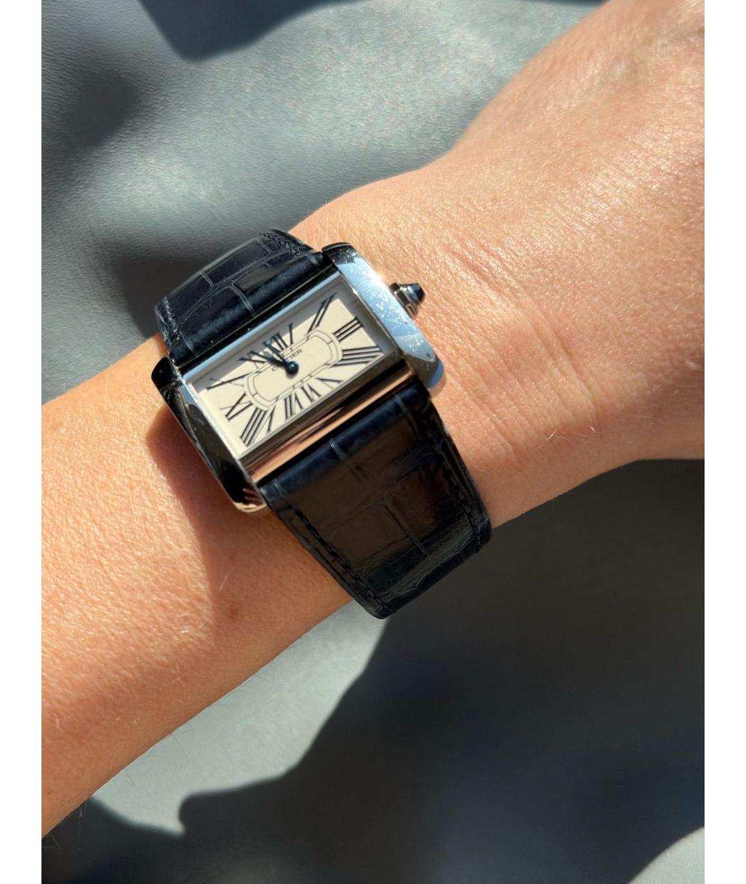 CARTIER Серебряные металлические часы, фото 3