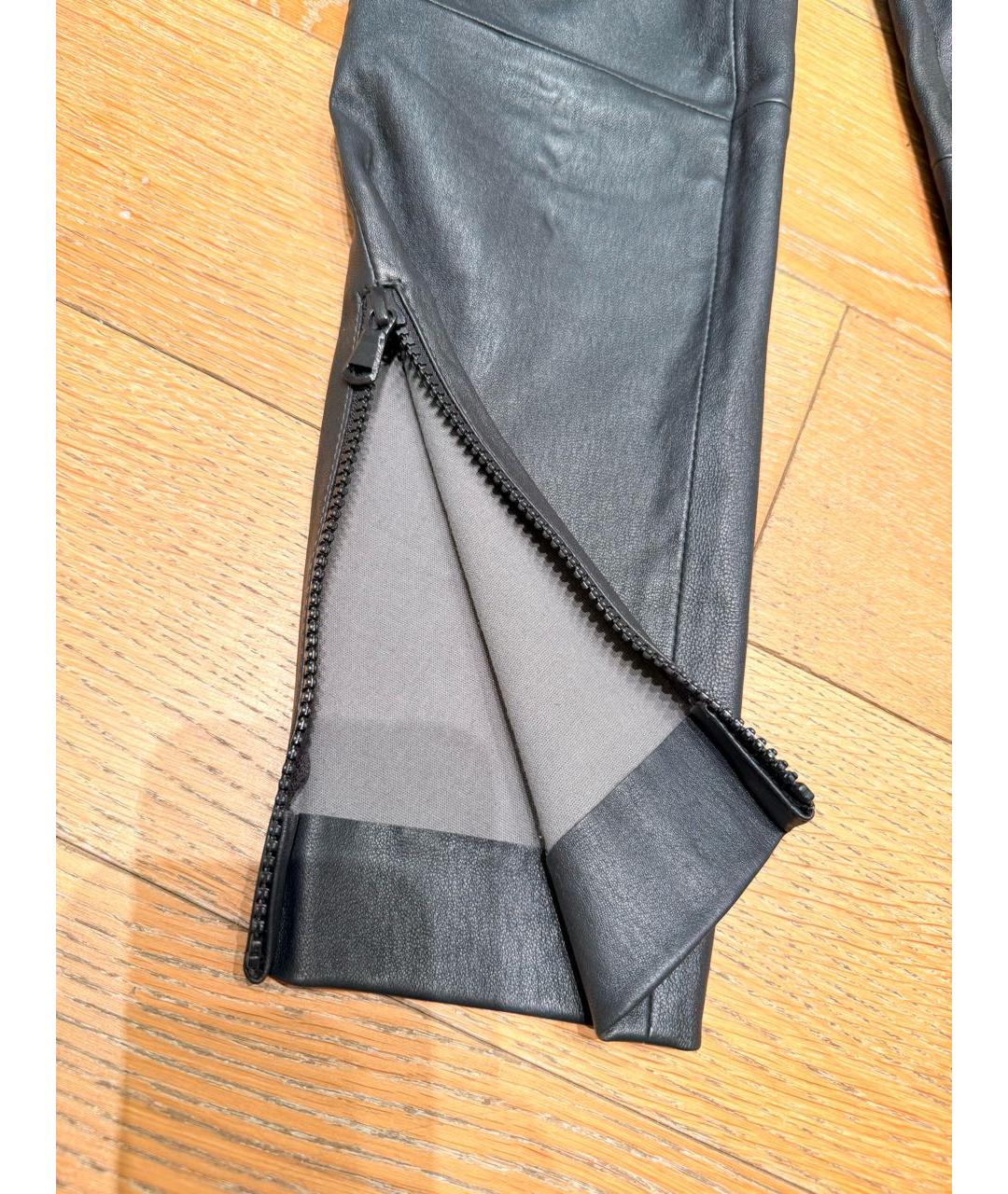 BRUNELLO CUCINELLI Кожаные леггинсы и велосипедки, фото 3