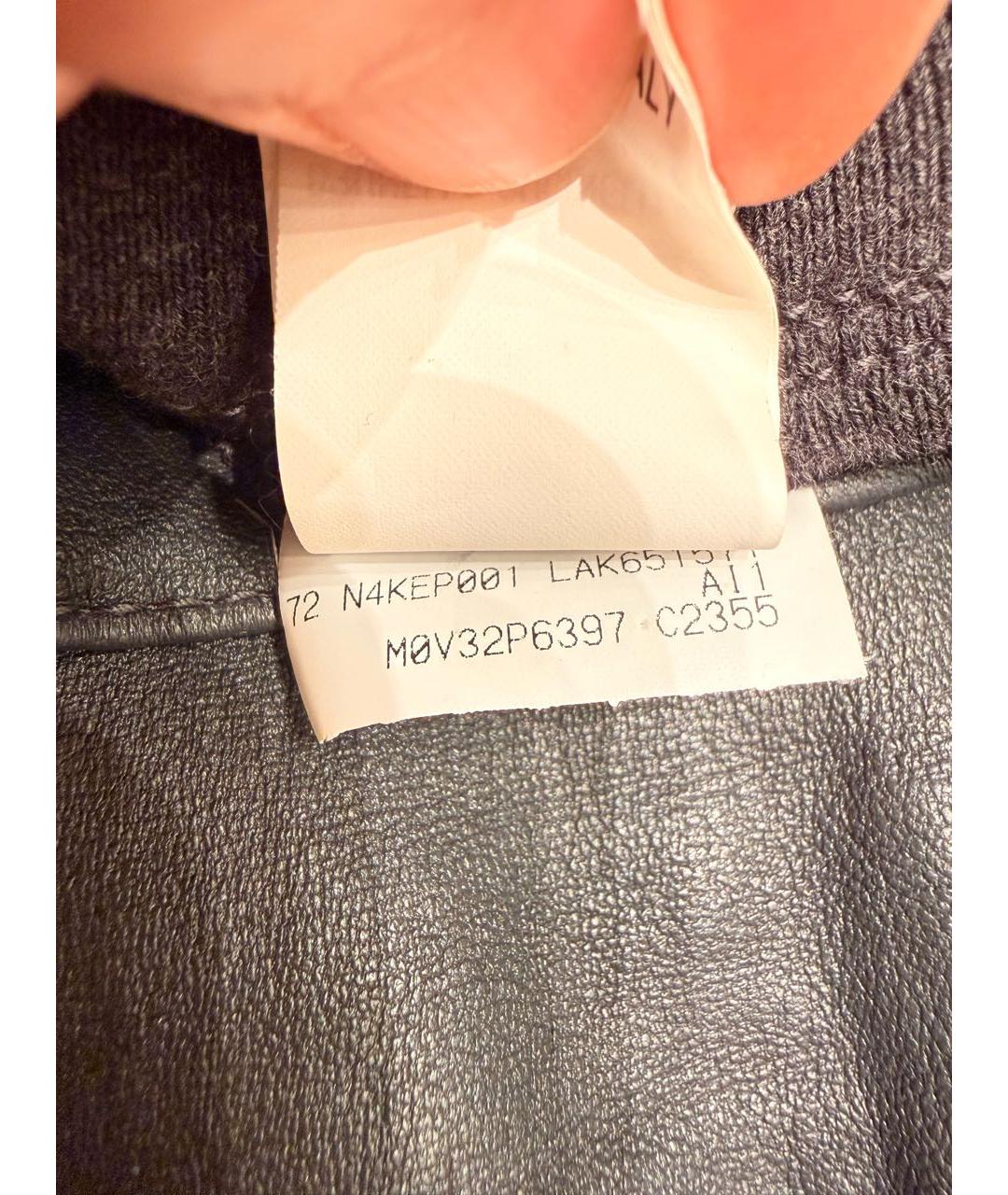 BRUNELLO CUCINELLI Кожаные леггинсы и велосипедки, фото 6