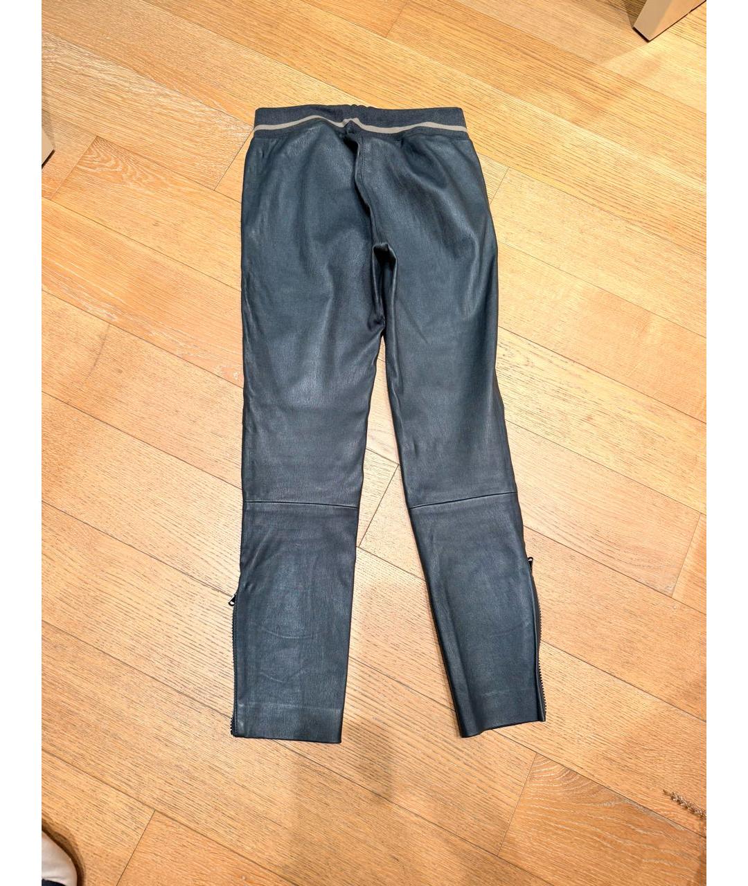 BRUNELLO CUCINELLI Кожаные леггинсы и велосипедки, фото 2