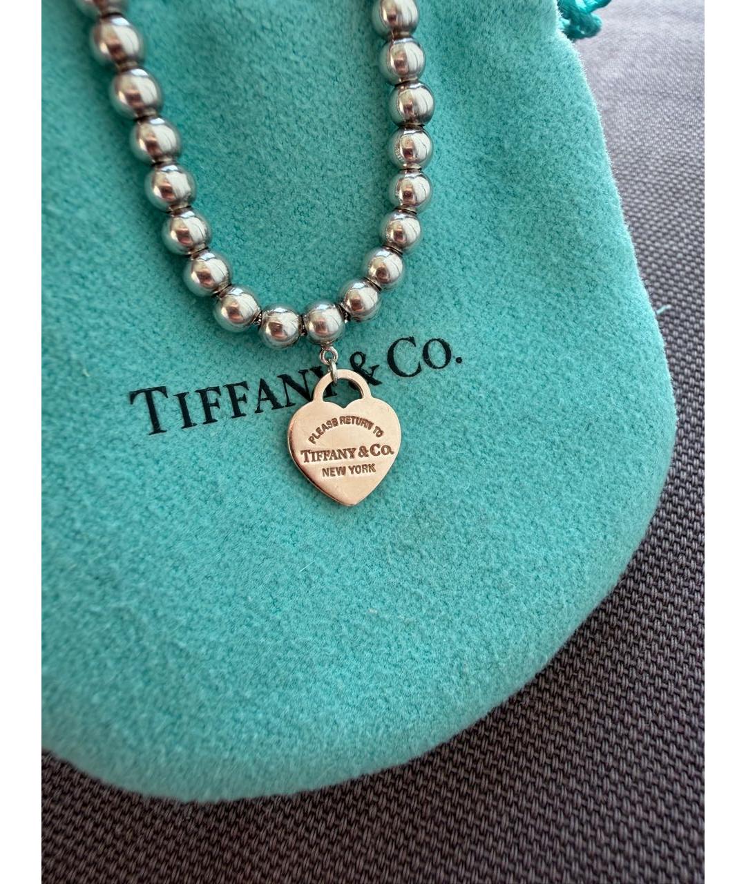 TIFFANY&CO Серебрянный серебряный браслет, фото 2