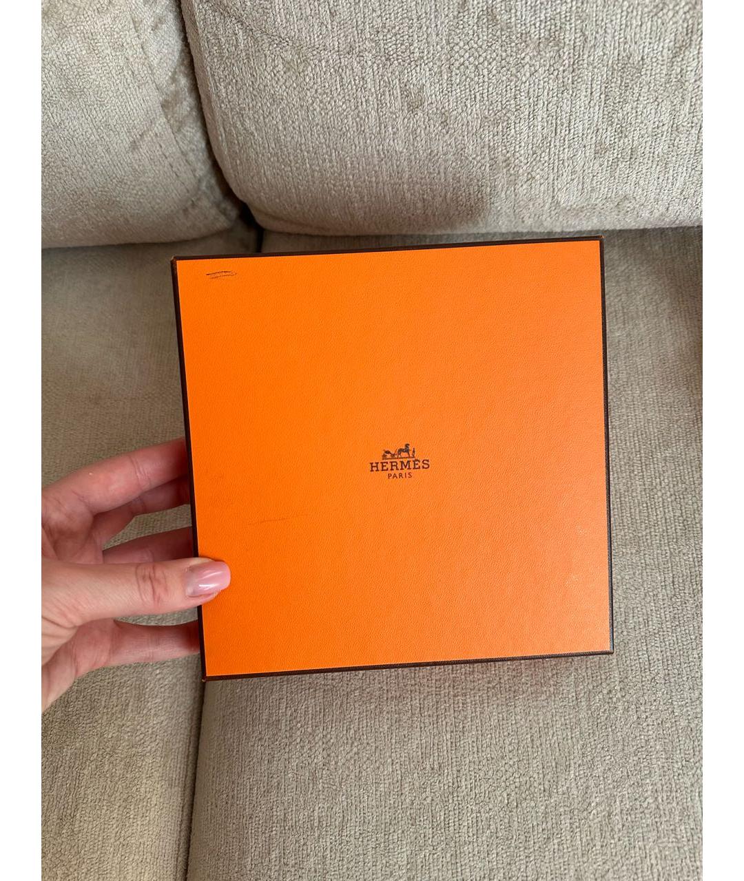 HERMES Бежевый кожаный ремень, фото 7