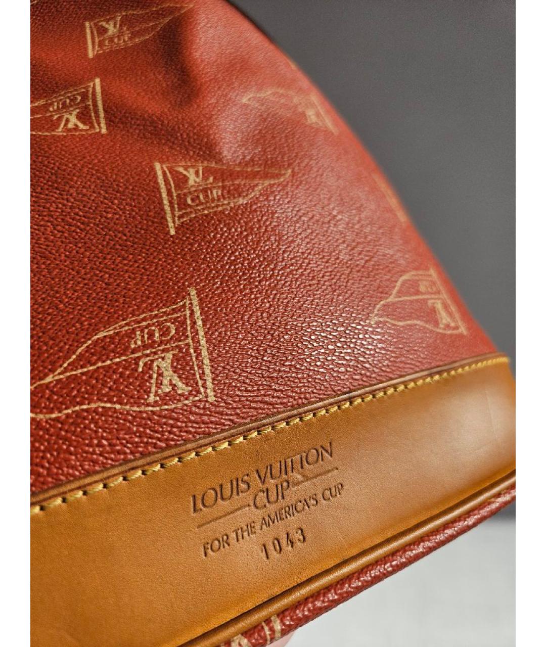 LOUIS VUITTON Красная сумка через плечо, фото 7